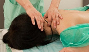 tratamiento del masaje de osteocondrosis cervical